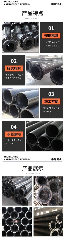 中雄矿用超高分子耐磨管(图3)